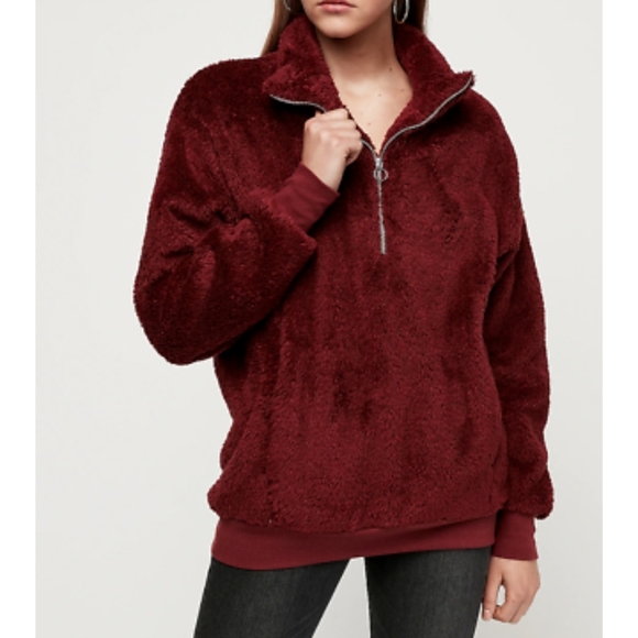 express quarter zip fleece